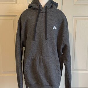 Nike Men’s Charcoal Gray Pullover Hoodie